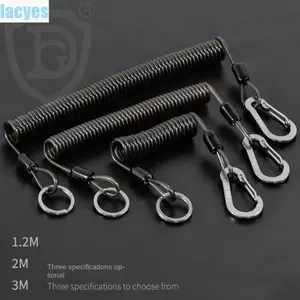 LACYES Dây đàn hồi co giãn chịu lực, khóa leo dây, giữ dây câu, an toàn