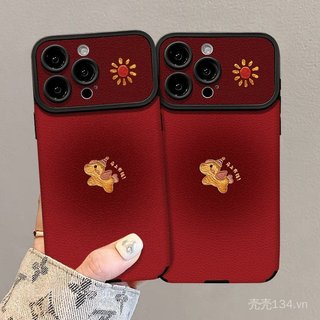 Tranh Sơn Dầu Pony Dây Thích Hợp Cho 17 Vỏ Điện Thoại Năm Mới iphone15promax Silicon 16 Da 14 Nữ