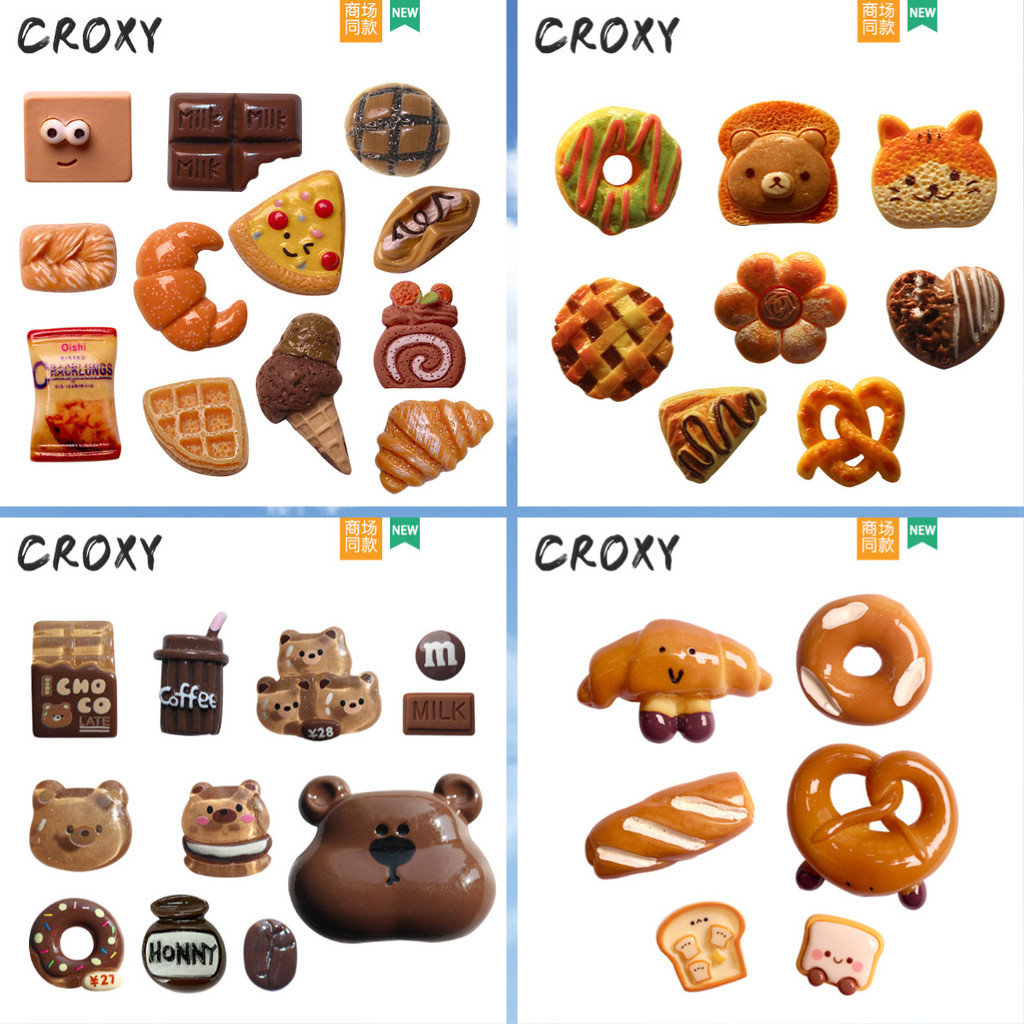 Phụ Kiện Khóa Trang Trí Lỗ Giày Hoạt Hình, Hoa Tháo Rời, Phù Hợp Crocs, Busch, Zhibixing, ins