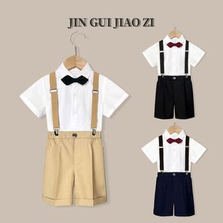 Năm Mới Lễ Hội Mùa Xuân Năm Mới Quần Áo Trẻ Em Quần Áo Phù Hợp Với Mùa Hè Anh Trung Nhỏ Trẻ Em Mẫu Giáo Hiệu Suất Bé Trai Phù Hợp Với Chủ Nhà Đầm Cao Cấp Sense 01