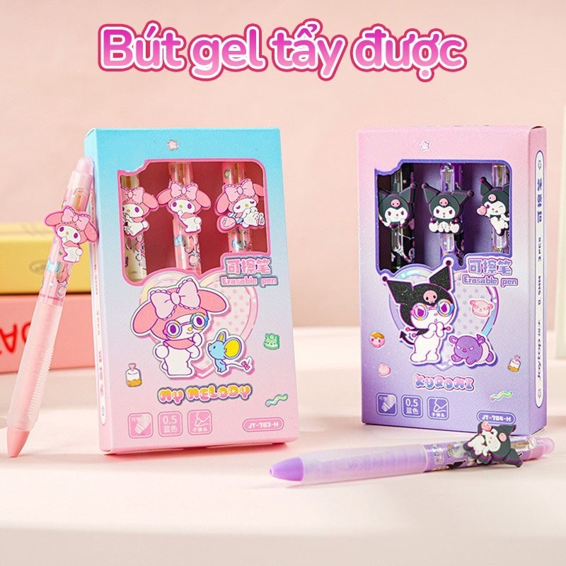 Bút mực xoá được bút gel sáng tạo, ngòi 0.5mm lý tưởng - Công cụ hoàn hảo giúp các em học sinh cấp 1 viết chữ đẹp hơn