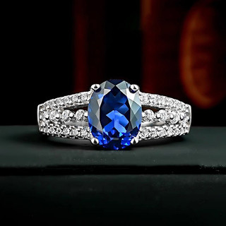 Nhẫn bạc S925 zircon đơn giản, thời trang - quà cưới nữ