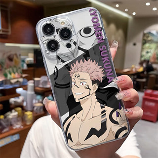 Ốp Điện Thoại Anime Jujutsu Kaisen Cho OPPO A3 A5 A6 Pro A6X A60 A3S A37 A78 A79 A98 A3X A12 A7 A9 A17 A35 A15 A15S A16S A38 A18 Chống Sốc Gojo Satoru Itadori Yuji Cover
