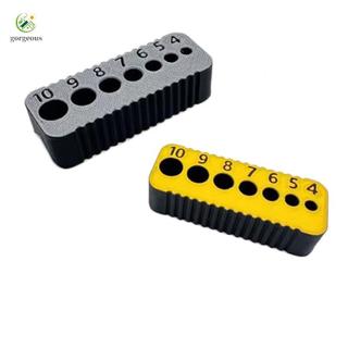 ⭐GROUS⭐Drilling Guide Jig ABS Plastic Precise Hole Alignment Anti-slip Fixation