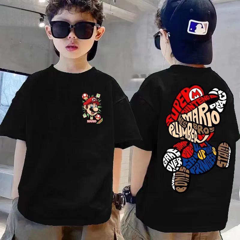 Cỡ 3-14 tuổi, cotton chất lượng, thiết kế tùy chỉnh, Áo Thun Unisex Cổ Thuyền, [COD2025]