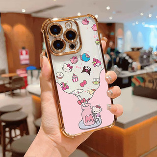 Ốp điện thoại chai gia đình Hello Kitty ngộ nghĩnh cho Motorola Moto Edge 50 Pro Neo 60 Fusion G86 G84 G72 G60 G56 G54 G52 G10 G20 G30 G06 G05 5G Vỏ trong suốt chống rơi mềm