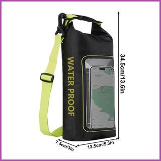 Túi Khô Chống Thấm Nước Dung Tích 2L Sling Pack Túi Kayak Chống Thấm Nước Có Dây Đeo Có Thể Tháo Rời Cho Nữ Ngoài Trời jinnervn