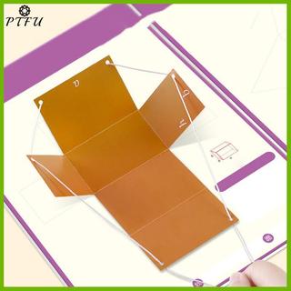 PTFU Sách Hình Học 3D Có Dây Kéo, Công Thức Diện Tích & Thể Tích