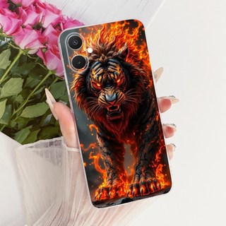 Ốp điện thoại Mát Cho Samsung Galaxy A07 M07 F07 4G SM-A075F SM-M075F Dragon Lion Mềm TPU Ốp điện thoại Cho Samsung A07 5G SM-A075B Shell