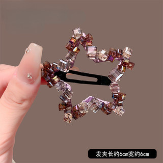 Kẹp tóc cao cấp phong cách mới với ngôi sao, phụ kiện thời trang cho nữ