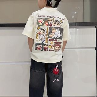 [DOU DOU KID] AP72 Áo Phông nhiều SHINE Trẻ Em 14-48kg,Chất Hữu Cơ Mềm Mại
