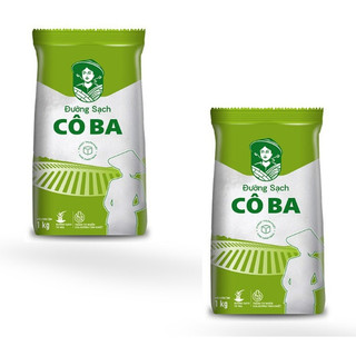 Đường Sạch Cô Ba 1KG - Đường Mía Tinh Khiết, Nguyên Liệu Nấu Ăn & Pha Chế Thạch Dừa Ngon Miệng