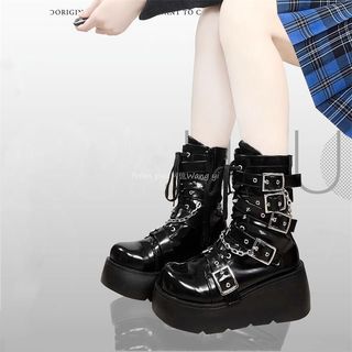 Phong Cách Thánh lolita Guardian Martin Dày y2k Ban Đầu Giày Hot Girl Nữ Lá Chắn Đế Punk Punk punkcat Châu Á Văn Hóa Giày MVJP