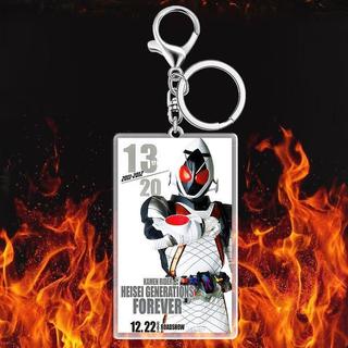 Kamen Rider Anime Two-Dimensional Peripheral Creative Personality Poster Pendant Handsome Keychain School Bag