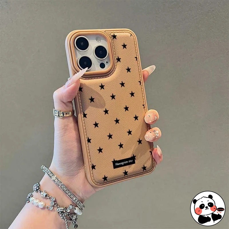 Ốp Điện Thoại Hình Ngôi Sao Dễ Thương Cho Redmi Note 14 Pro Plus K90 Pro Max K80 K70 Ultra K60 Pro 5G 4G Mặt Sau Da PU Hoạt Hình Màu Kẹo Dễ Thương Lớn Lên Chống Rơi Vỏ Mềm