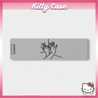 Silver Metal for Case Universal Personalized High-end Cute Adhesive Style Invisible Portable for All Phone Casing