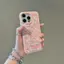Hoa hồng vỡ cho iPhone 17 16pro trường hợp 11 promax 15Plus trống gói