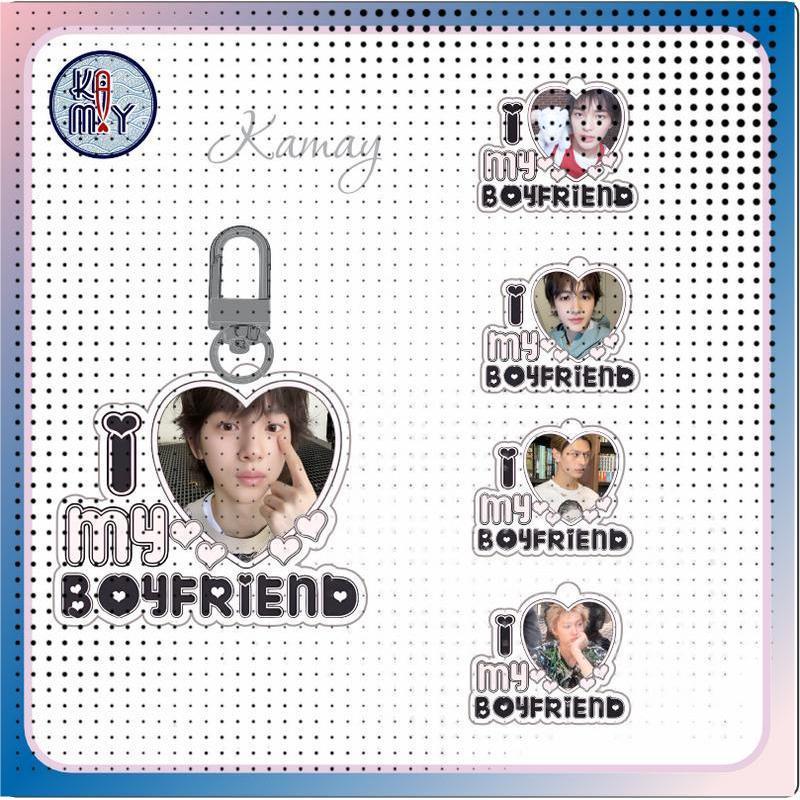 MÓC KHÓA CORTIS ver I LOVE MY BOYFRIEND - KAMAY