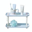 Giá đựng cốc nước MARGREDY, Giá đựng đồ để bàn màu kẹo Ins Style, Giá đựng mỹ phẩm tiết kiệm không gian 2 lớp đa chức năng Giá đựng đồ để bàn