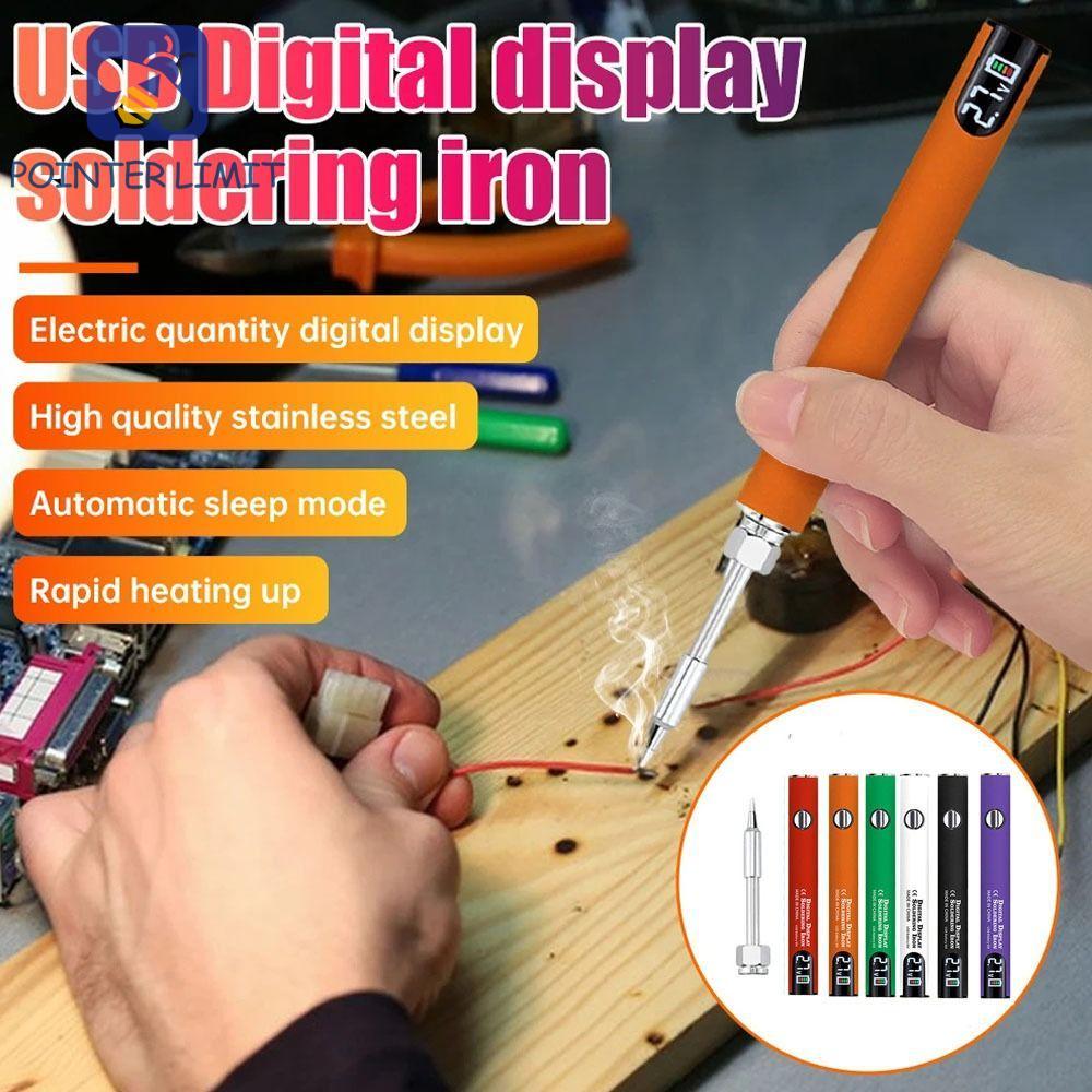 POINTER LIMIT Sắt Hàn Điện, Màn Hình Kỹ Thuật Số USB Sạc Nhanh Sắt Điện ...