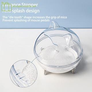 Airspecutin Hamster Phòng Tắm Trong Suốt Nhỏ, Lồng Cát Thú Cưng Dung Tích Lớn, Ngăn Bắn Cát, Phòng Tắm Gia Đình Có Thể Xem Được EN