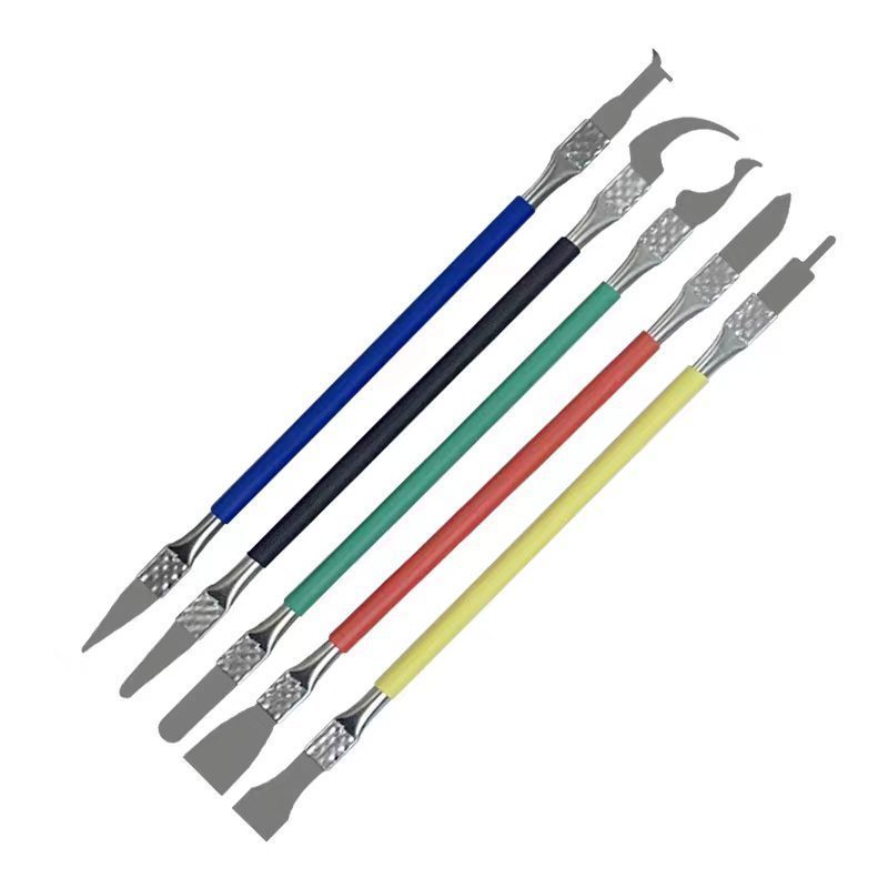 【COD】Bộ dao tách và cạo keo IC, đầu nhọn và lưỡi mỏng, dễ dàng tiếp cận các khe hẹp mà không làm hỏng chân linh kiện.