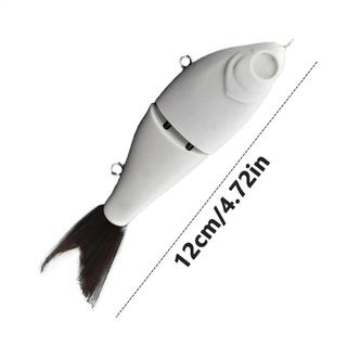 Blank s 2 Segments Sinking Glide SwimFishing Tackle Artificial Fishing Lure for Freshwater and Saltwater caeudeyvn