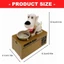 Cc Fun Dog Steal Coin Piggy Banks có nắp truy cập dễ dàng Robot sắp xếp tiền để trang trí nhà cửa và công cụ tiết kiệm