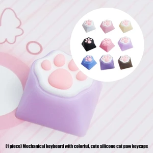 CatPaw Keycap Silicone dành cho trải nghiệm gõ mềm mại và thoải mái Thêm cảm ứng cá nhân vào bàn phím