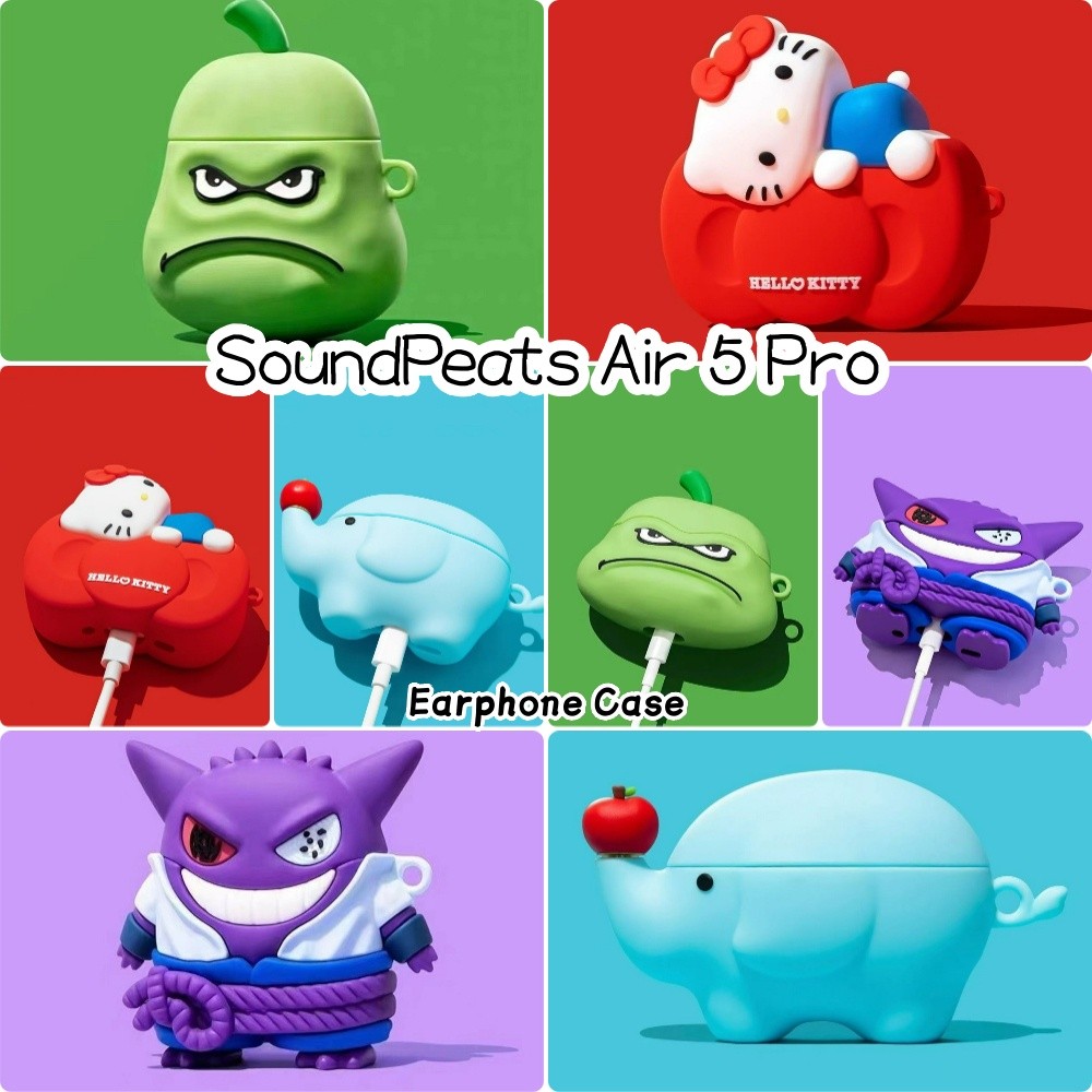 [Ngôi sao tương lai] Dành cho vỏ tai nghe SoundPeats Air 5 Pro Vỏ silicon mềm dòng phim hoạt hình dễ thương hợp thời trang