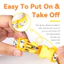 HamshMoc Bộ dây xích cổ thú cưng Nhiều chế độ đi bộ có thể điều chỉnh 360° Xoay chống rối cho chó nhỏ mèo