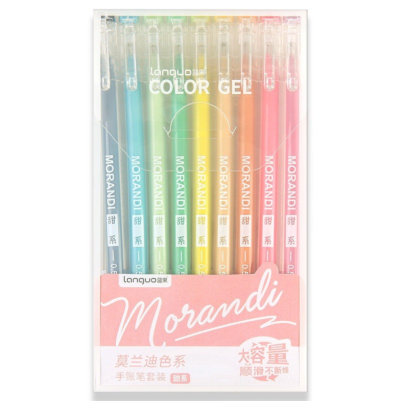 Languo Sổ Tay Bộ Bút Sổ Tay Dung Tích Lớn Highlighter Tranh Bút Vừa Thì Chìa Khóa Bút Màu Đơn Đầu 2026.2.7