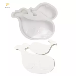PPY Cá Voi Tượng Khuôn Silicon Cho Xà Phòng Handmade Trang Trí Nhà Cửa Nhựa Dính Khuôn Socola Fondant Khuôn