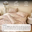 Bộ Chăn Hè Ga Chần Cotton Lụa 5 món tặng kèm vỏ ôm Memminbedding phong cách Hàn Quốc nhẹ nhàng