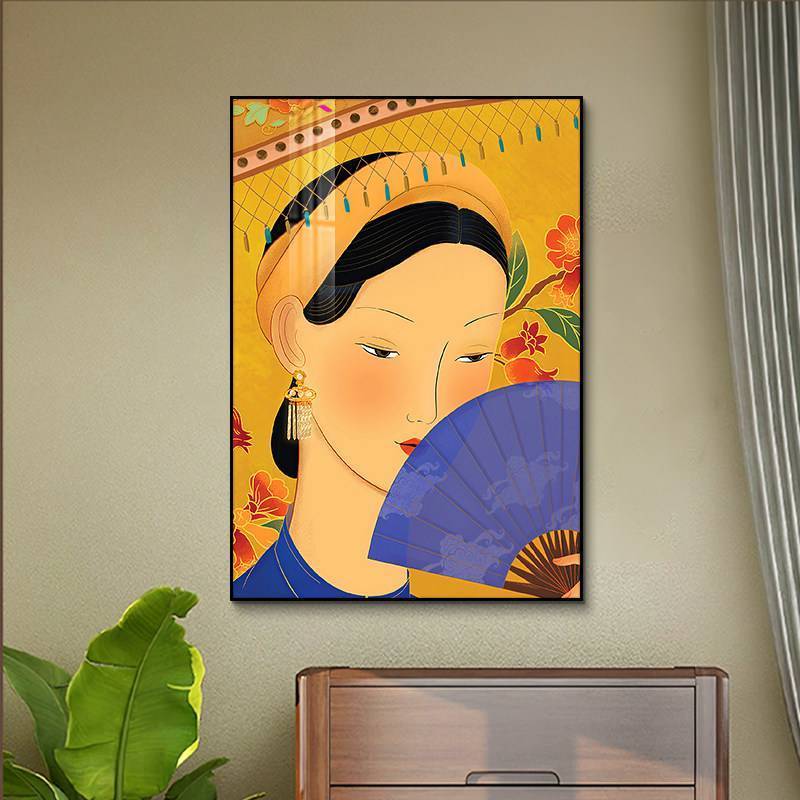 Đông Nam Á Nghệ Thuật Treo Tường Phong Cách Việt Nam Tranh Canvas Cho Nhà Hàng Phòng Ăn Nền Văn Hóa Nghệ Thuật Trang Trí Unframed
