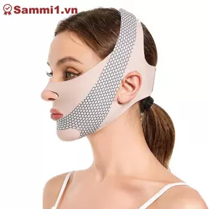 Băng đeo mặt ZK Băng nâng và thắt chặt mặt chữ V cải thiện mặt nạ nữ cằm đôi có nếp nhăn VN