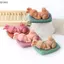 QIUWU 3D Hình Ngủ Cho Bé Khuôn Silicon Nhà Bếp DIY Bánh Kẹo Nướng Khuôn Socola Xà Phòng Handmade Nến Thạch Cao Nhựa Đất Sét Dụng Cụ.