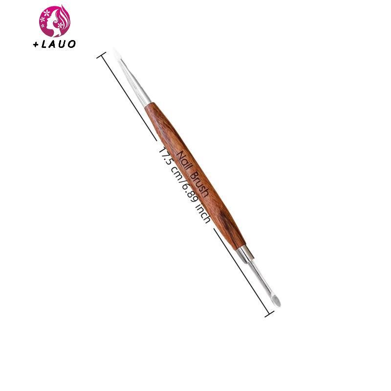 Springevenstar Gỗ Đôi Đầu Móng Tay Nghệ Thuật Bàn Chải Khắc Hoa Tranh Bút Trộn Bút DIY Dụng Cụ Làm Móng Tay Đa Năng Springevenstar
