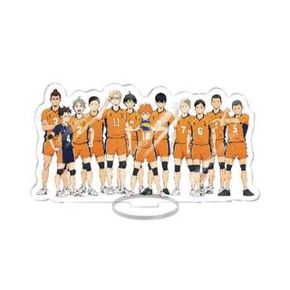 Anime Haikyuu!! New Acrylic Stand Figure Model Table Plate Volleyball Boys Action Figures Ornaments Anime Activities