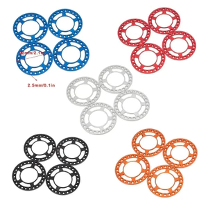 4 Bánh Xe Vòng Bánh Xe Vòng Tròn Phần Nâng Cấp Một Phần Vành Bên Ngoài Nhẫn Sửa Đổi Thay Thế Cho TRX4 90046 Bạc