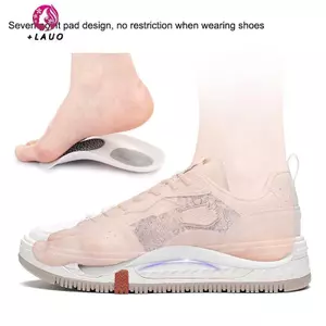 Springevenstar 1 Đôi Chỉnh Hình Nửa Đế Cho Giày Có Thể Tháo Rời Máy Mát Xa Chân Miếng Lót Giày Giảm Đau Vòm Chân Chăm Sóc Bàn Chân Phụ Kiện Giày Springevenstar