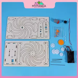MYPANDA Bộ thí nghiệm khoa học DIY & mô hình giáo dục, đồ chơi vật lý handmade, cửa sổ ma thuật cho trẻ em