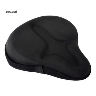 OMG Đệm Ghế Xe Đạp Lớn Silicon Rộng Miếng Lót Mềm Thoải Mái Yên Xe Đạp