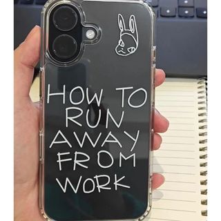 Don't want to go to work English is applicable to iPhone1615promax phone case 14soft case