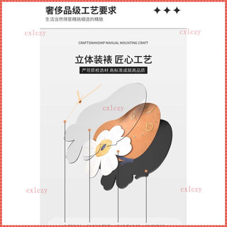 Đồng hồ Snoopy Đồng hồ hoạt hình Hình dạng Đồng hồ treo tường Đồng hồ trang trí Đồng hồ trang trí Phong cách kem Tranh trang trí Phòng khách Đồng hồ phòng ăn Đồng hồ treo tường không thủng