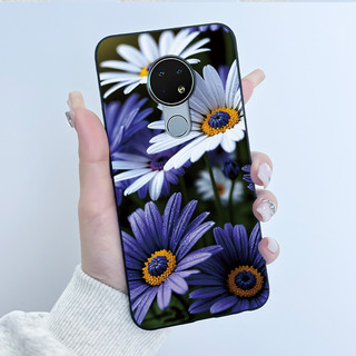 Vỏ Cho Nokia 7.2 / Nokia 6.2 Ốp Lưng Thẩm Mỹ Sang Trọng Dễ Thương Thoáng Mát Bé Trai Bé Gái Silicon Mềm Đen Mờ Bảo Vệ Vỏ Điện Thoại