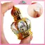 MYPANDA 15ml Chai lăn hình vương miện vàng đóng chai nước hoa du lịch di động Mạ điện chạm khắc chai rỗng.