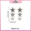 MYPANDA Bông Tai Pha Lê Lấp Lánh Hình Ngôi Sao, Thời Trang Ngày Lễ, Quà Tặng Sang Trọng