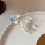 Trâm cài cá trắng pha lê nàng tiên cá sâu biển - Phụ kiện sang trọng cho nữ trang sức