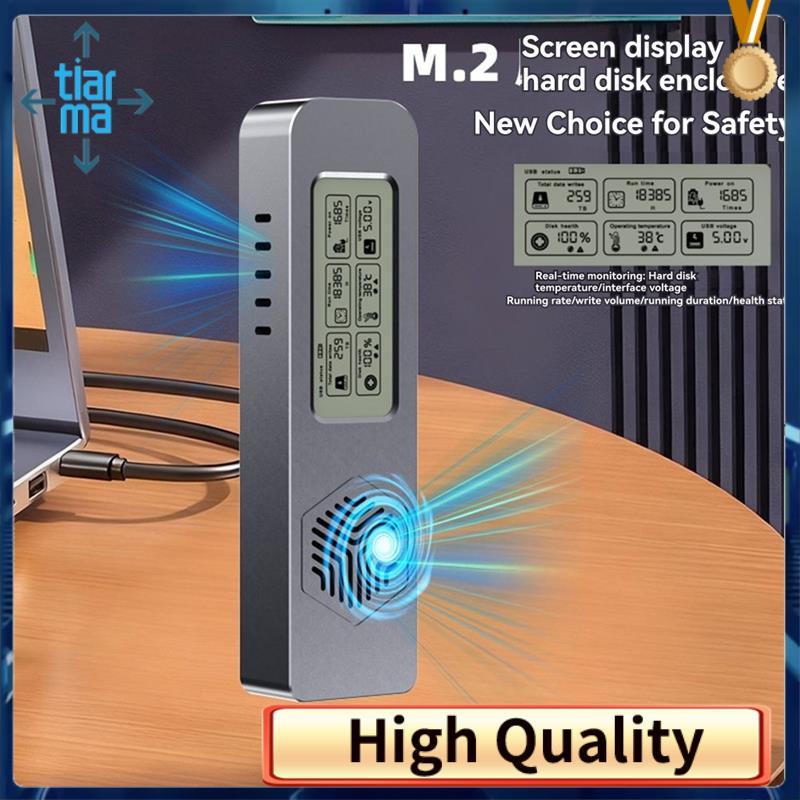 Hộp đựng ổ cứng M.2 Nvme SSD NVME Hộp đựng ổ cứng di động thể rắn Phát hiện sức khỏe kỹ thuật số thông minh